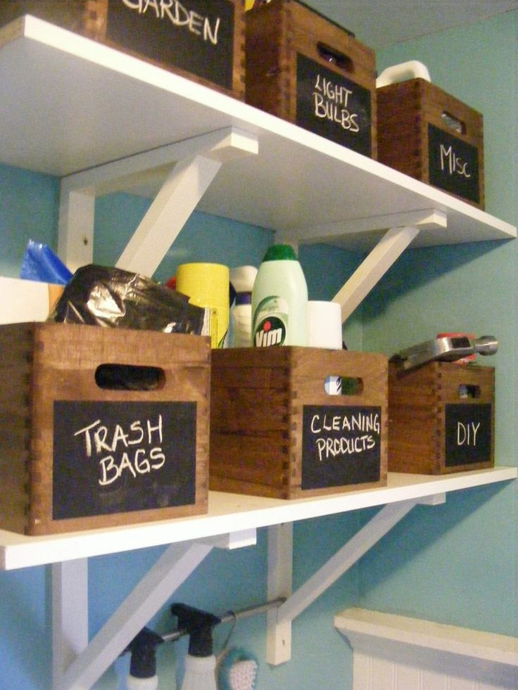 creative storage containers for small laundry rooms