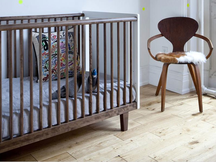 modern minimalist baby crib