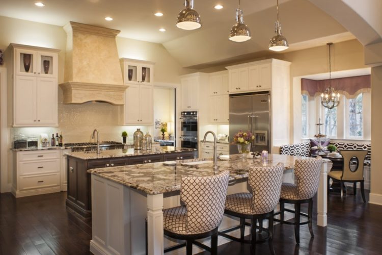 modern small kitchen island table