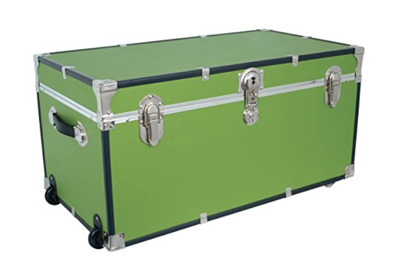 green storage trunk from amazon