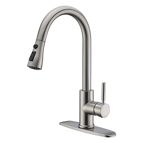 stainless steel kitchen faucet