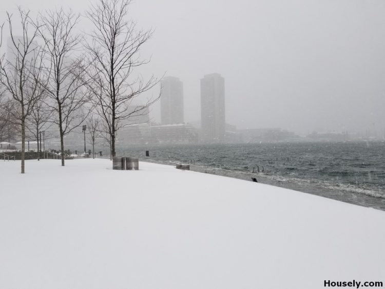 Fan Pier Facing Boston Harbor