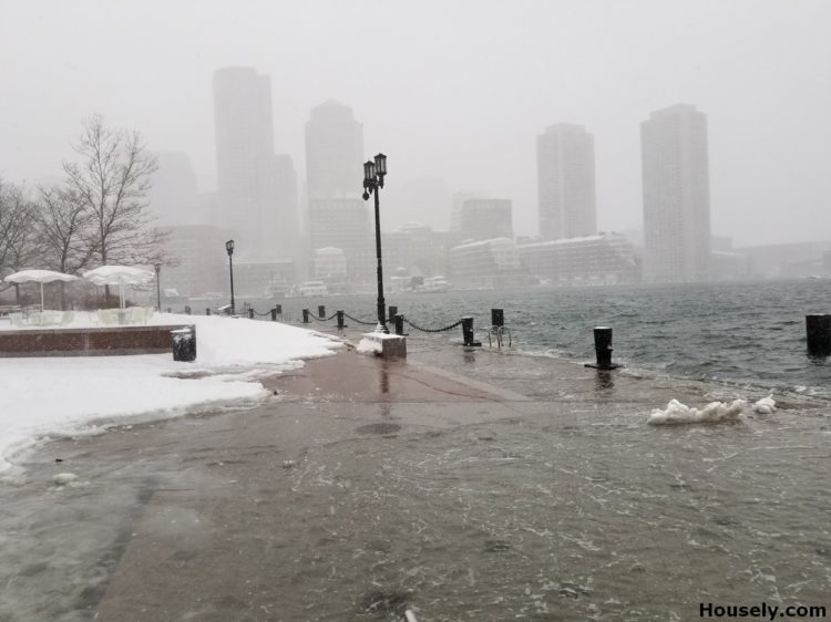 Boston Harbor Flooding