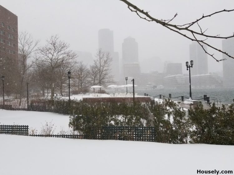 Fan Pier Boston Harbor Flooding