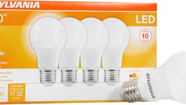 types of light bulbs