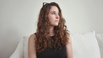 woman in black sleeveless top