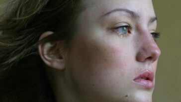 Woman Looking To Her Left