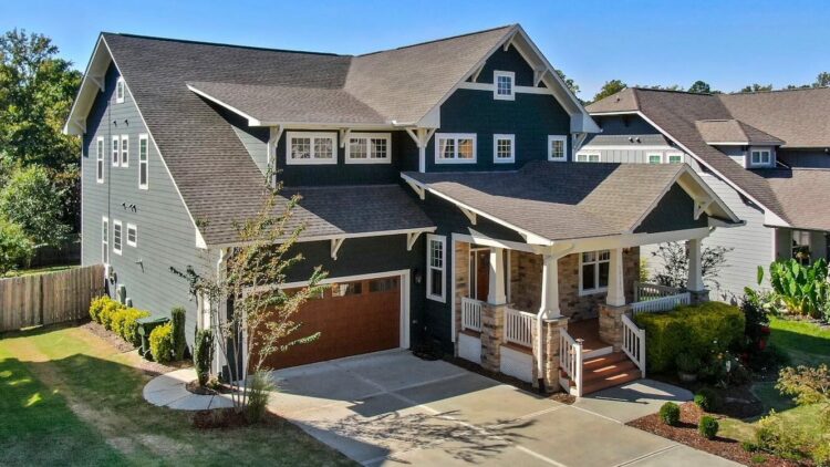House with Gray Roof