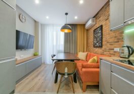 Photo of a Room with Chairs and a Sofa