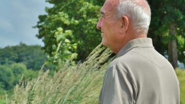 man, human, senior