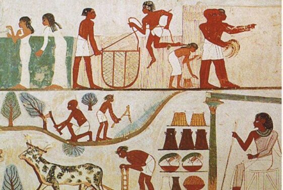 20 Portrayals Of Daily Life In Ancient Egypt - Housely
