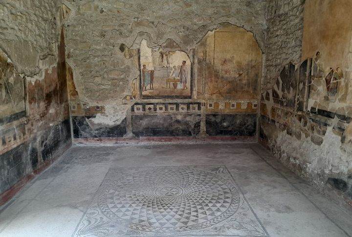 House Of The Chaste Lovers Frescoes, Pompeii