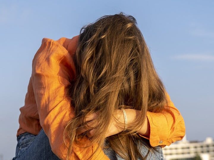 woman, sitting, upset, sad, mourning, outside, hiding, depressed, alone, rock, upset, upset, upset, upset, upset, hiding, depressed