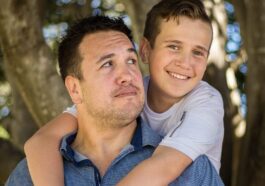 father, son, family, parent, man, boy, child, people, together, bonding, happy, dad, outdoors, lifestyle, park