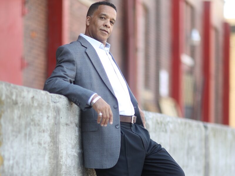 man in black suit jacket and black dress pants