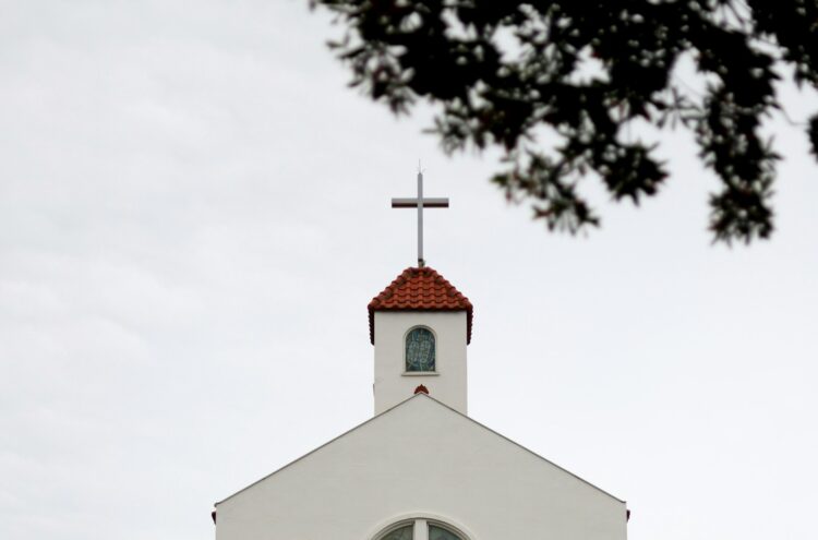 white church