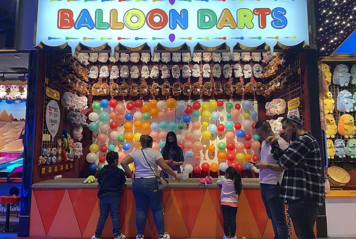 The Balloon Dart Game
