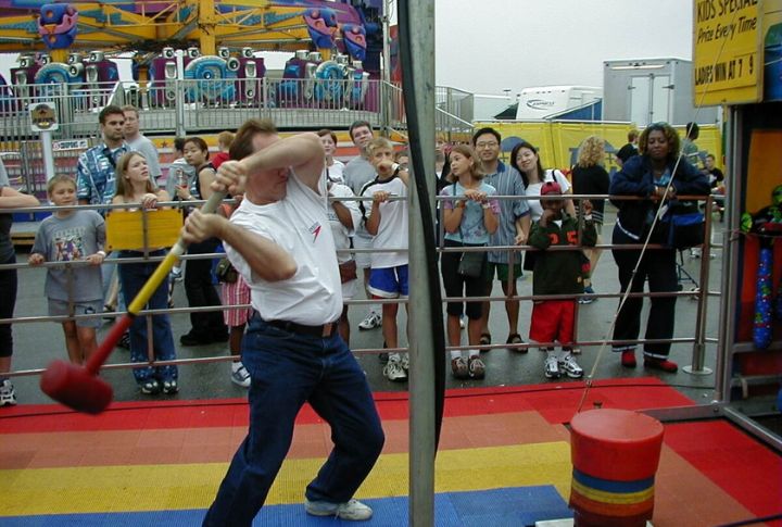 The Strongman Hammer Game