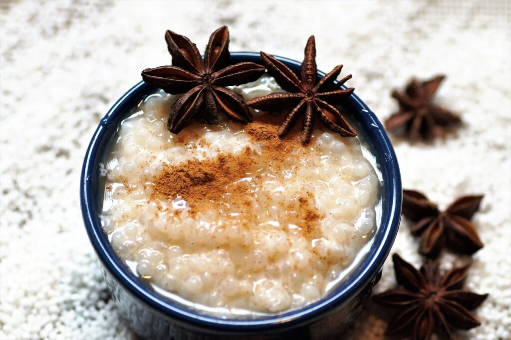 tapioca, pearls, pudding, cinnamon, tapiocový pudding, tapiocové pearls, beads, healthy, nutritious, vegetarian, gluten-free, diet, dessert, vegetarian food, bio, bioprodukt, natural, starchy, starch, superpotravina, superfood, energy, cassava edible, tapioca, tapioca, pudding, pudding, pudding, pudding, pudding