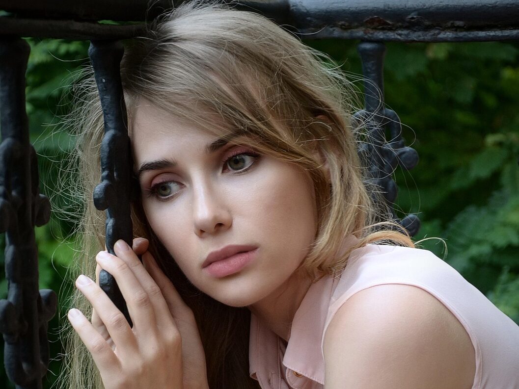 woman, girl, sadness, attachment, memories, loss, betrayal, misfortune, loneliness, portrait, sad girl, face, beauty, eyes, thinks, sad, grief, depression, blues