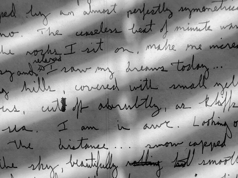 handwritten text