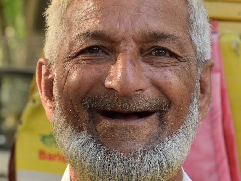 a man with a white beard