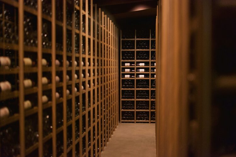 A room filled with lots of bottles of wine