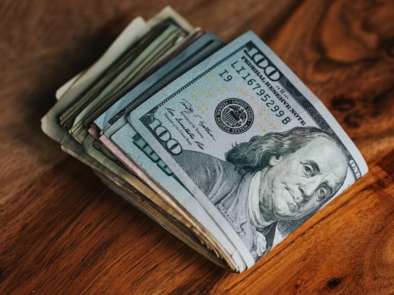 100 us dollar bill