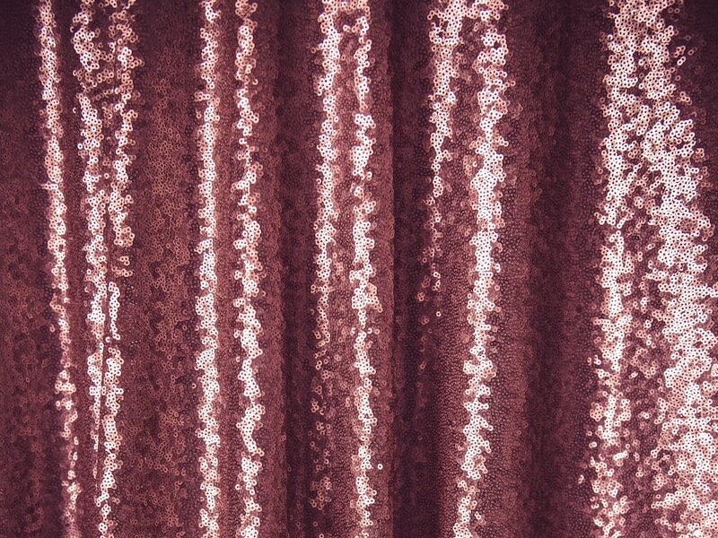 red and white floral textile