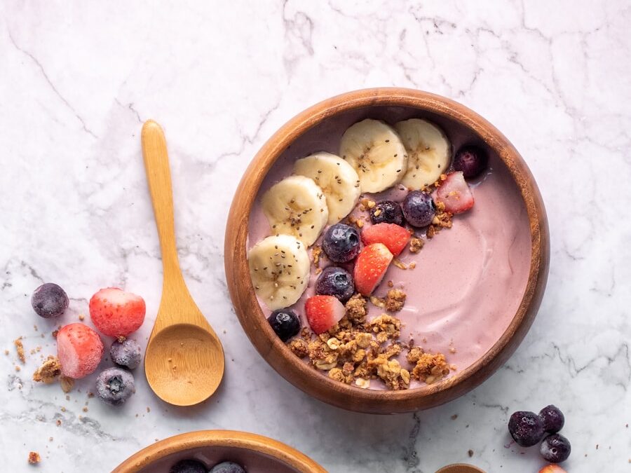 brown wooden spoon on white ceramic bowl