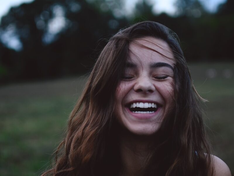 smiling woman