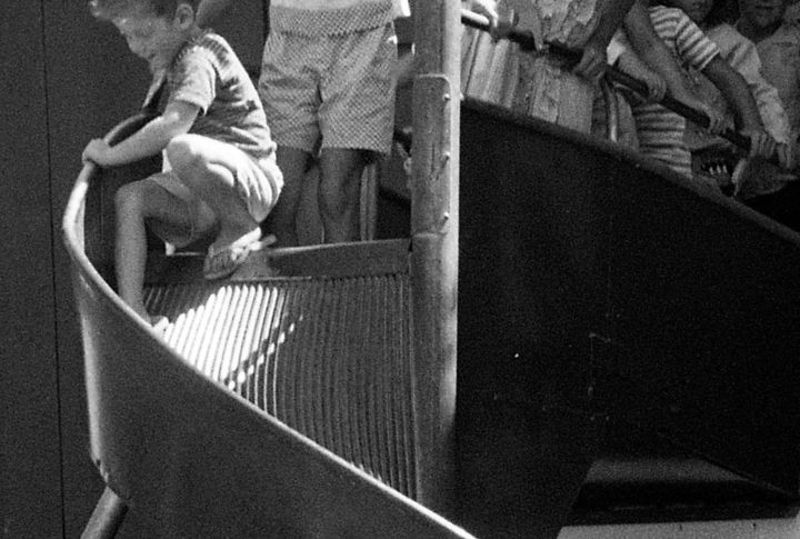 Metal Slides And No Helmets